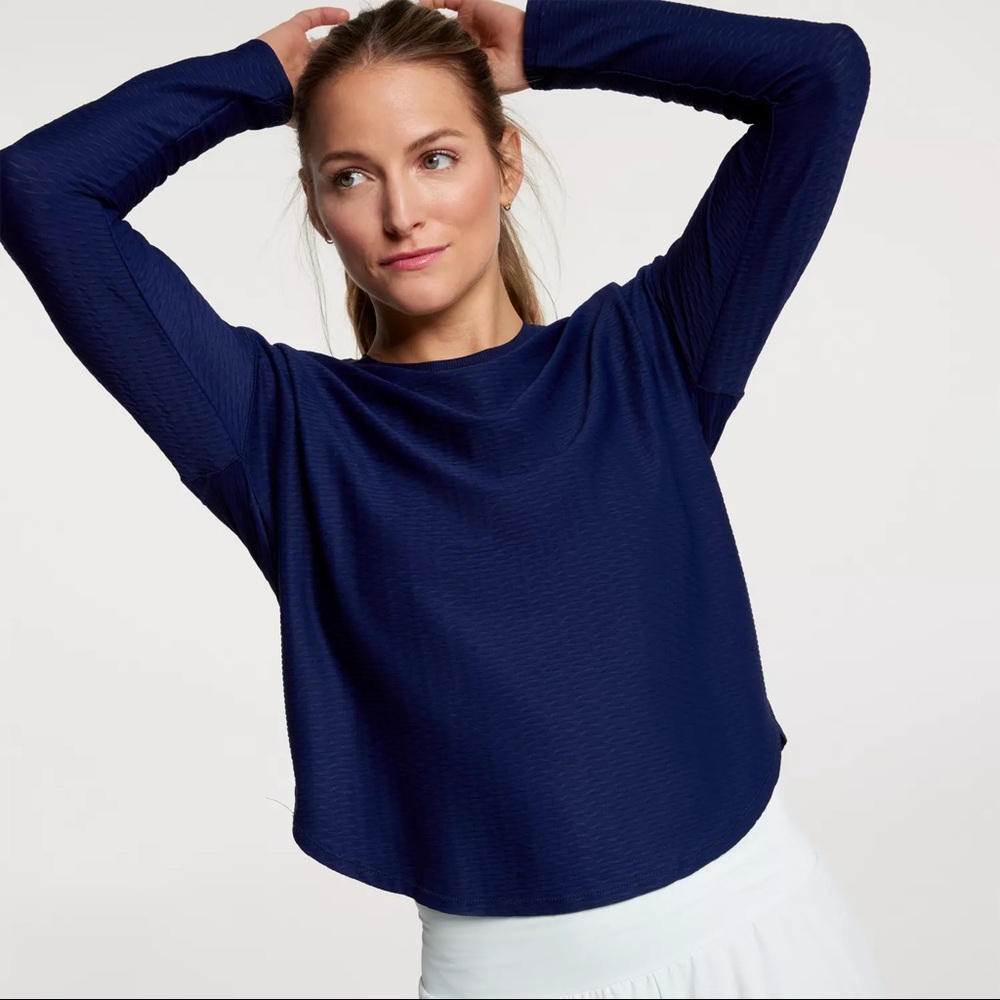 NWT Calia Renew Long Sleeve Navy - S